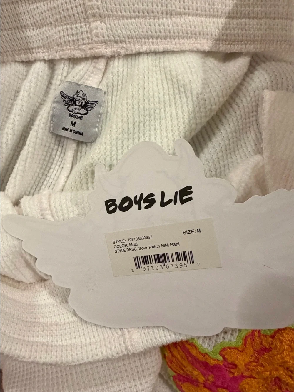 BOYSLIE Sour Patch Racer matching hoodie and sweatpants set- NEW WITH TAGS